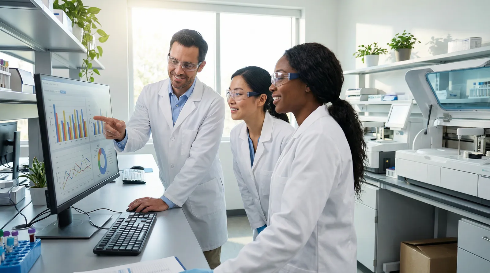 Happier lab professionals with less QC burden